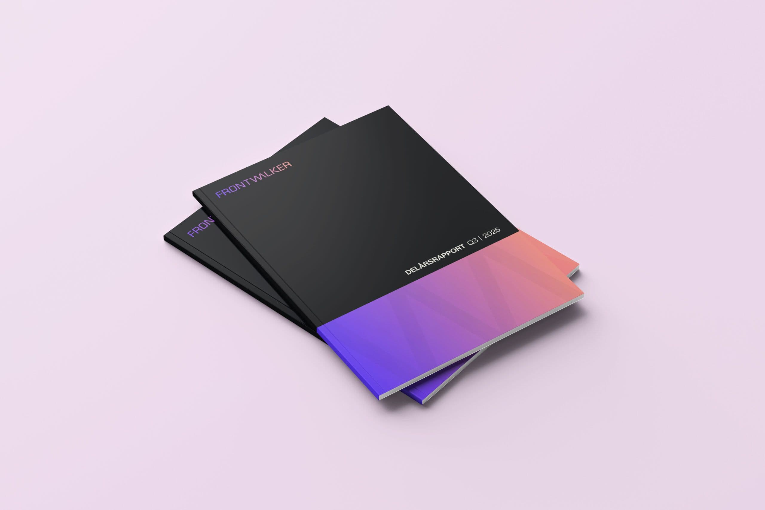 Frontwalker interim report Q3 2025 printed booklet